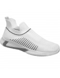 [Paquete 12 pares] TENIS DE INYECCION M-02 BLANCO 25/28 -hebei