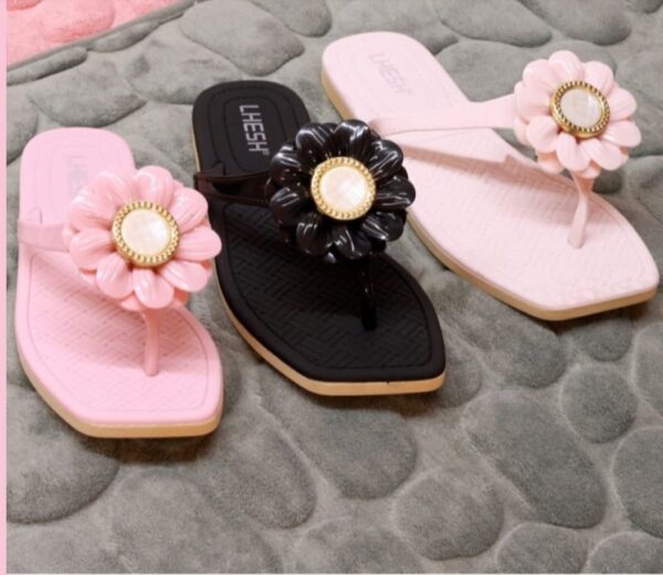 Sandalia Casual Pata de Gallo Flor