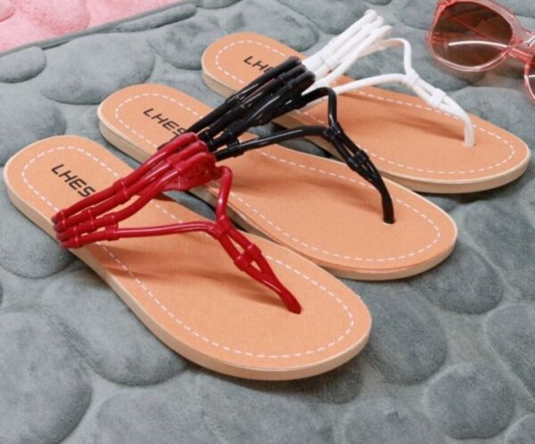 Sandalia Casual Pata de Gallo Tiras