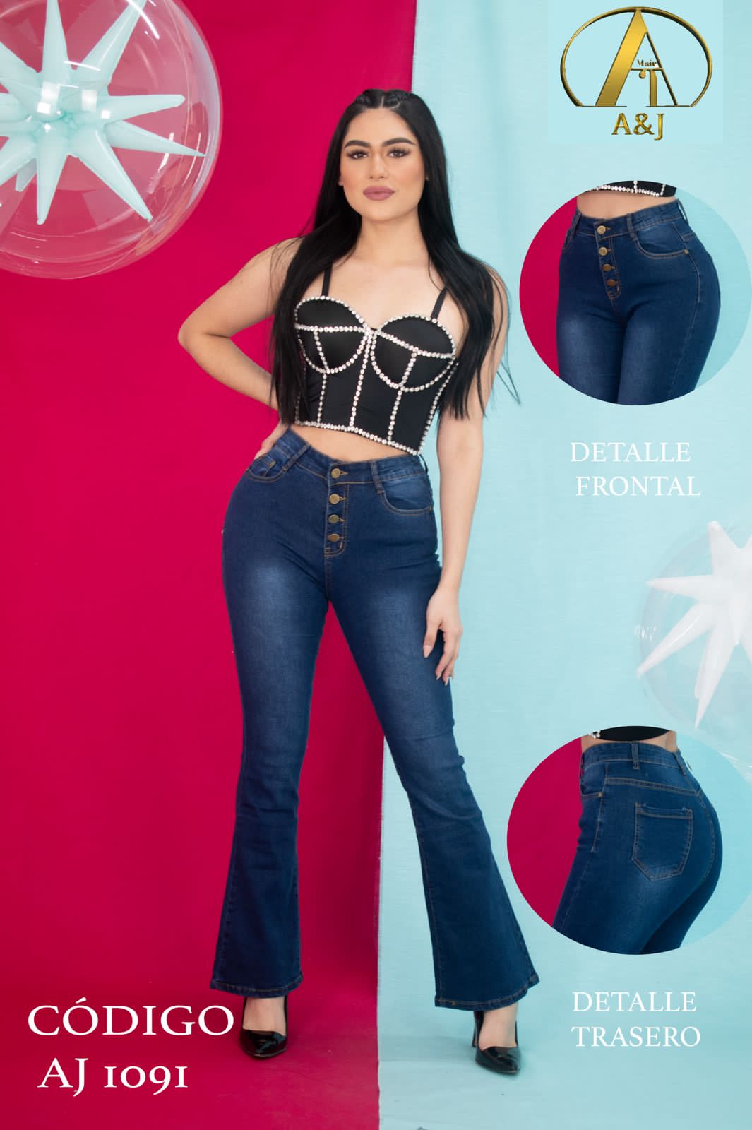 Jeans Acampanado AJ1091
