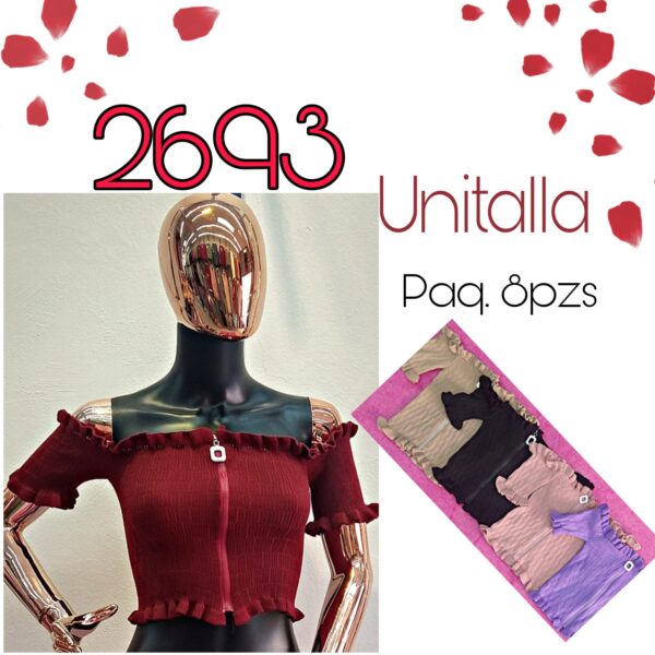 Crop Top Campesino 2693