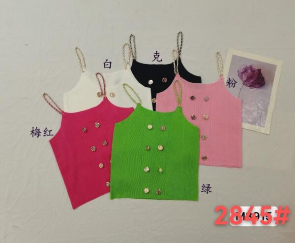 Blusa corta de tirantes 2845
