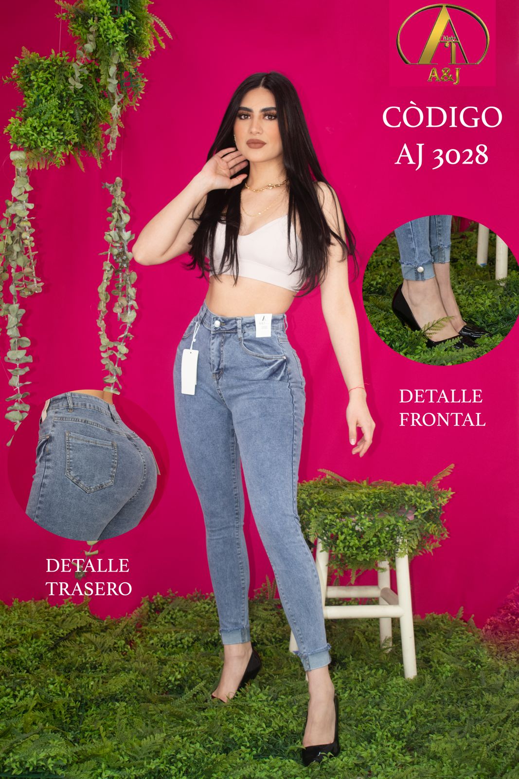Jeans Skinny AJ3028