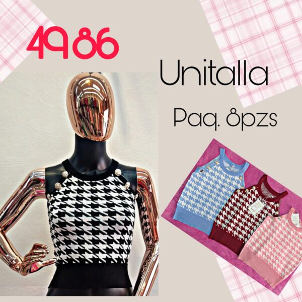 Blusa corta de tirantes 4986