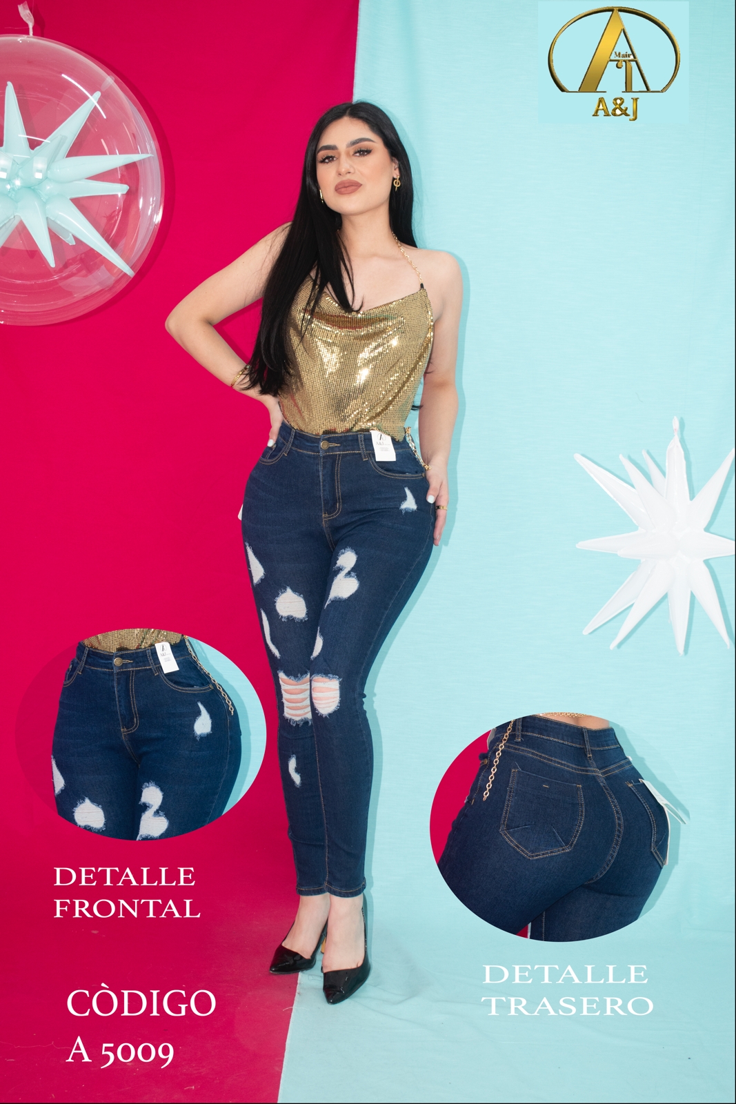Jeans Skinny A5009