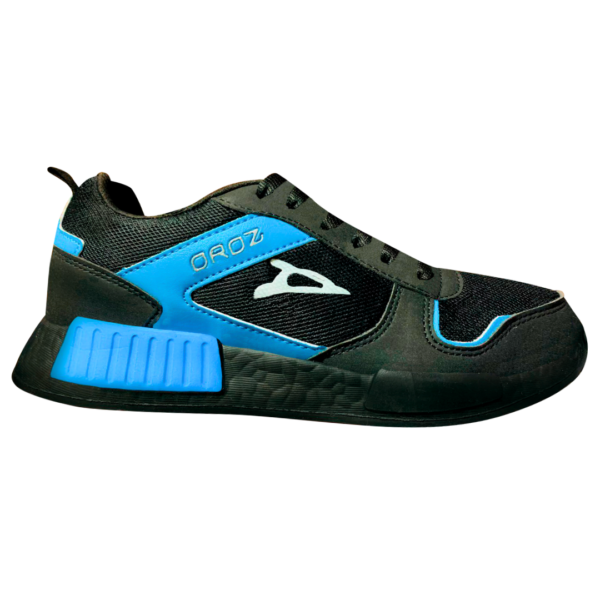Tenis Deportivo Negro Turqueza Mod. 510