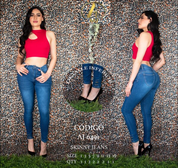 Jeans Skinny AJ6491