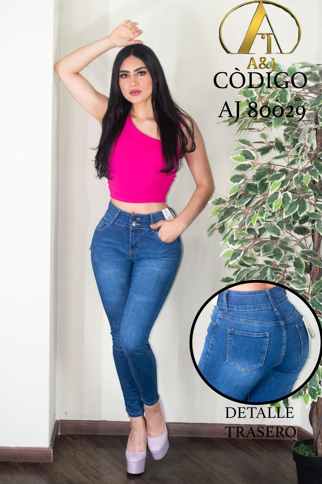 Jeans Skinny AJ80029