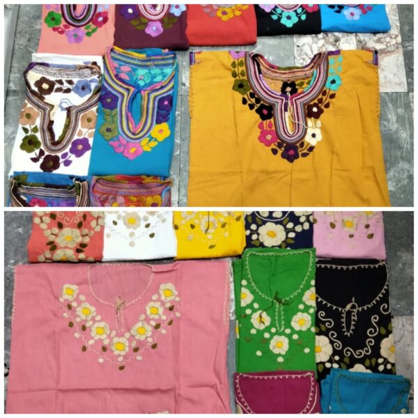Blusa bordada a mano Blusa Bordada