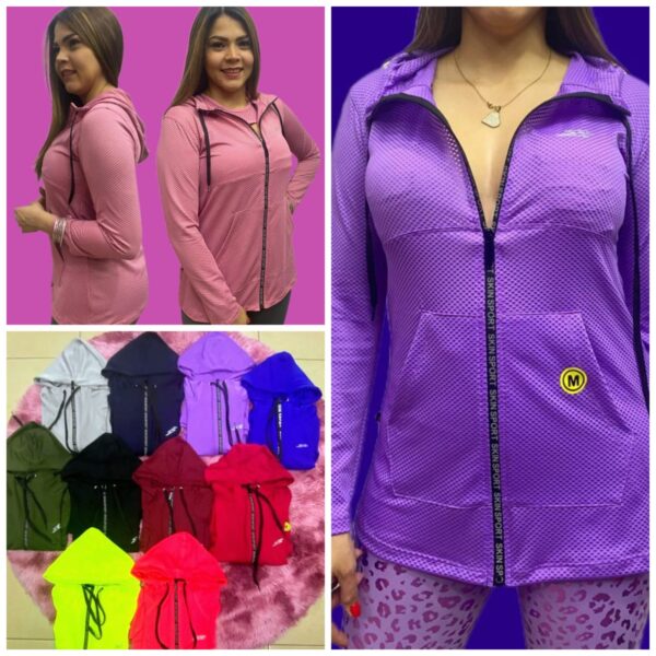 Chamarra tipo cazadora deportiva ChaCazadora