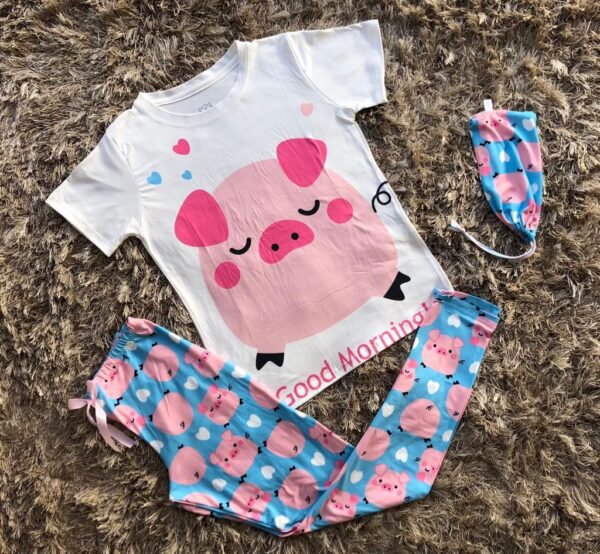 Pijama 2 piezas - Dulce Deseo PUERQUITO