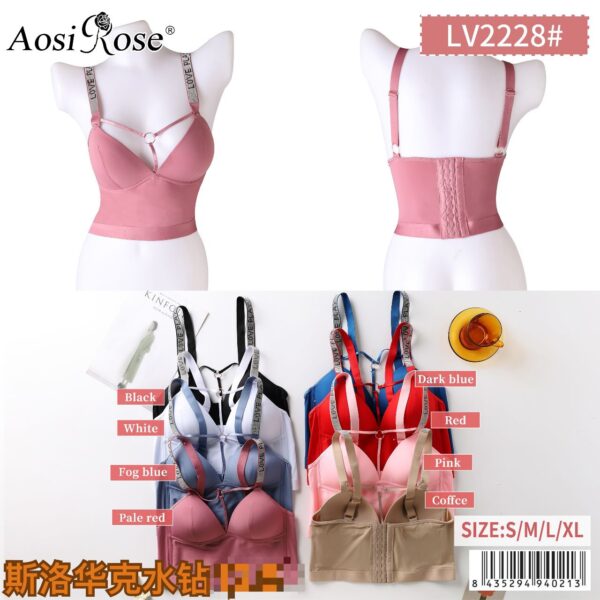 Brasier peto largo - Aosi Rose LV2228# Liu Liu