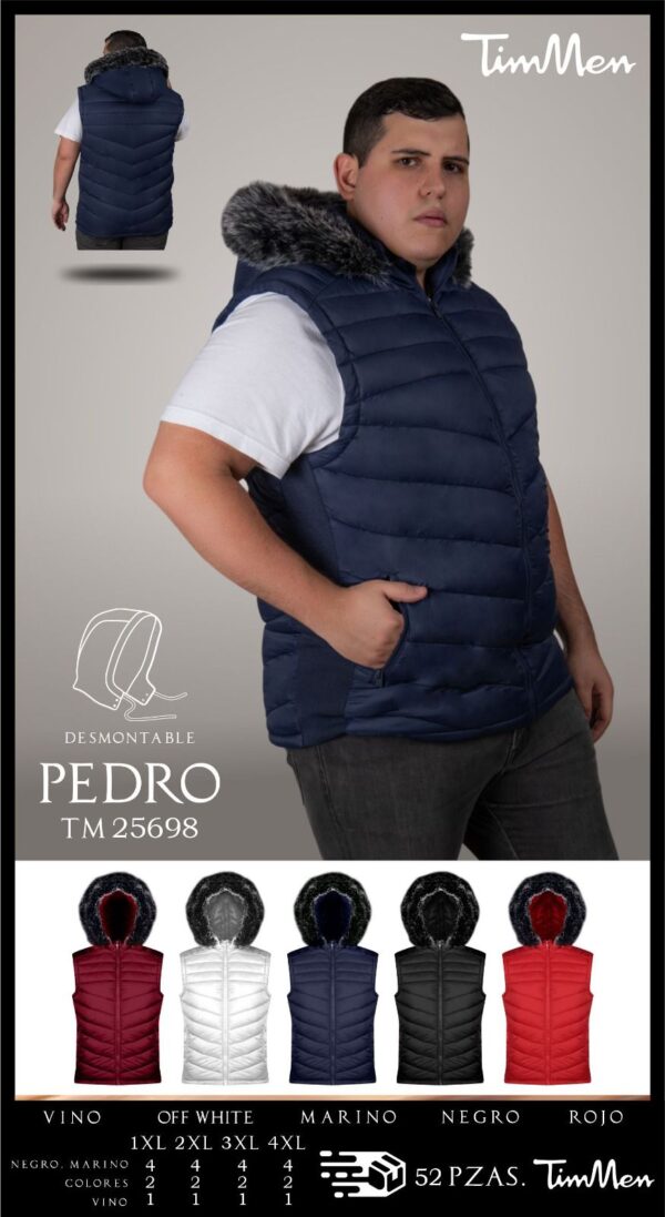 Chaleco con gorro desmontable TM25698