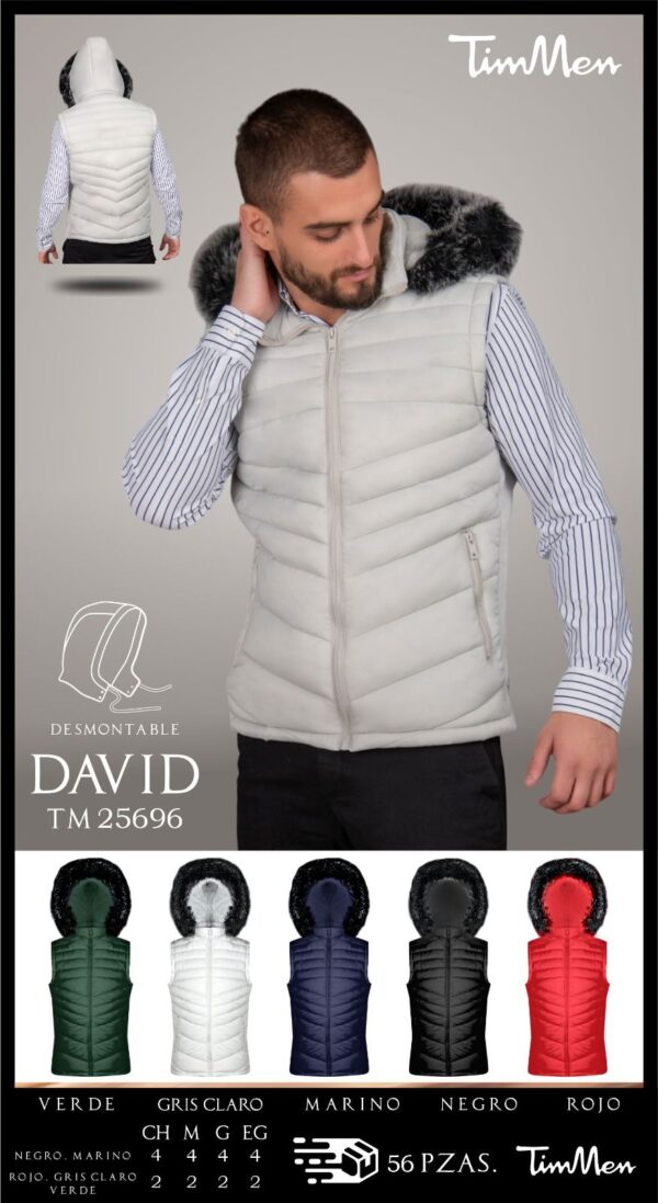 Chaleco con gorro desmontable TM25696