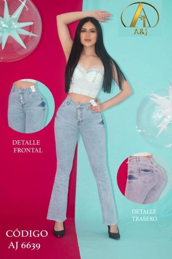 Jeans Acampanado AJ6639
