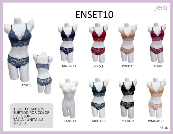 Conjunto Brallete + Cachetero ENSET10 Y5-16