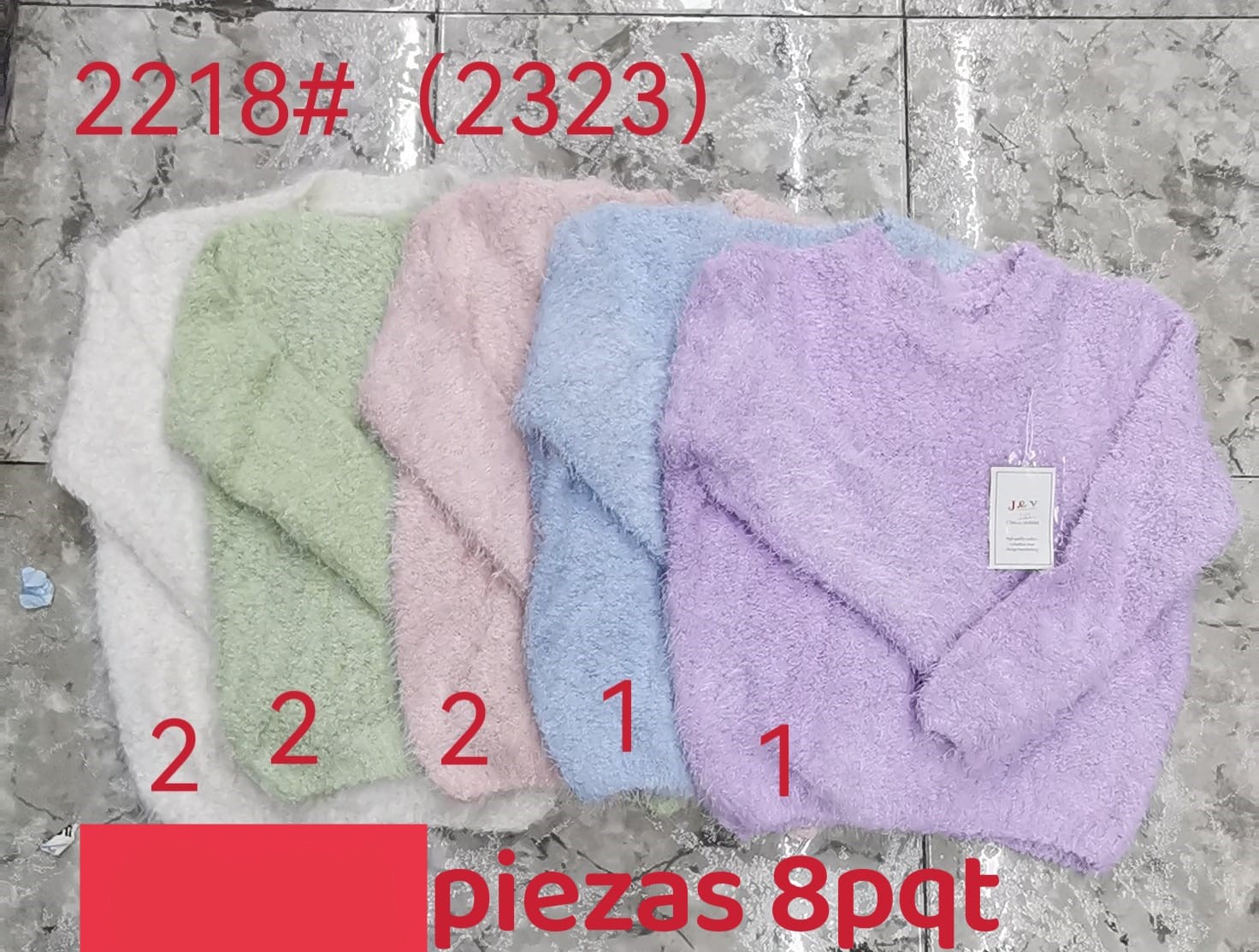 Sueter manga larga 2218