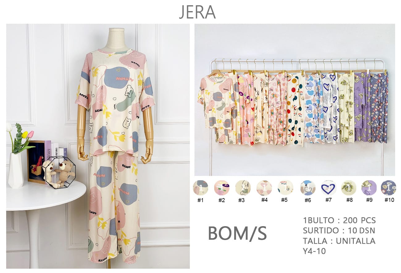 Conjunto Pijama BOM-S Y4-10