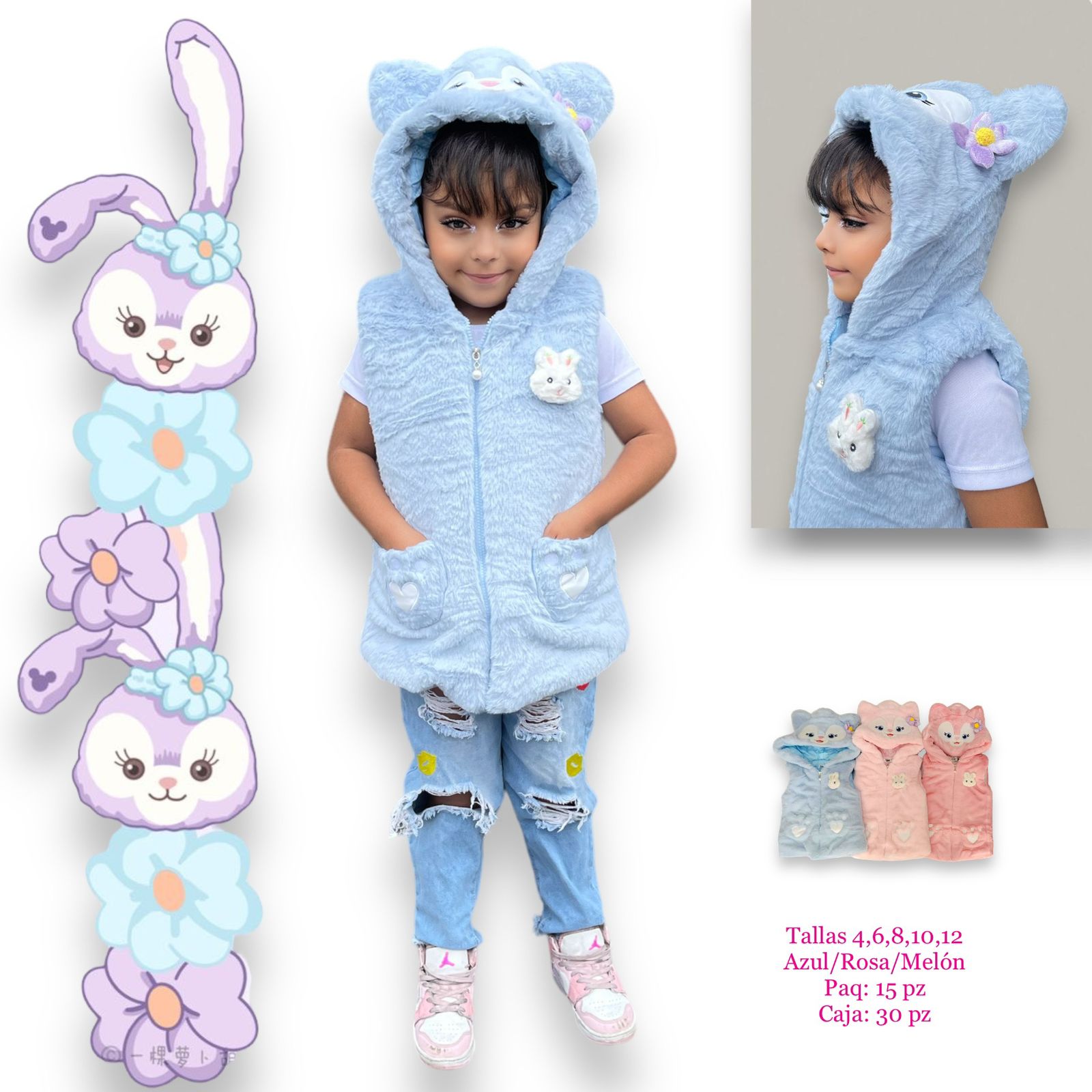 Chaleco peluche ChalZhi2