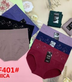 Pantaleta Tiro alto detalle de Brillos DMF401