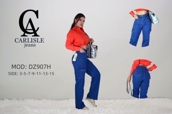 Pantalon jeans Recto DZ907H