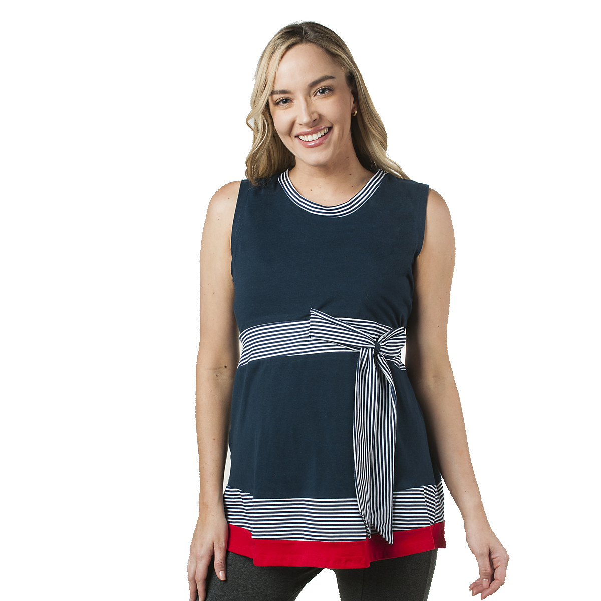 PAQUETE DE 4 BLUSAS MATERNIDAD CON AMARRE