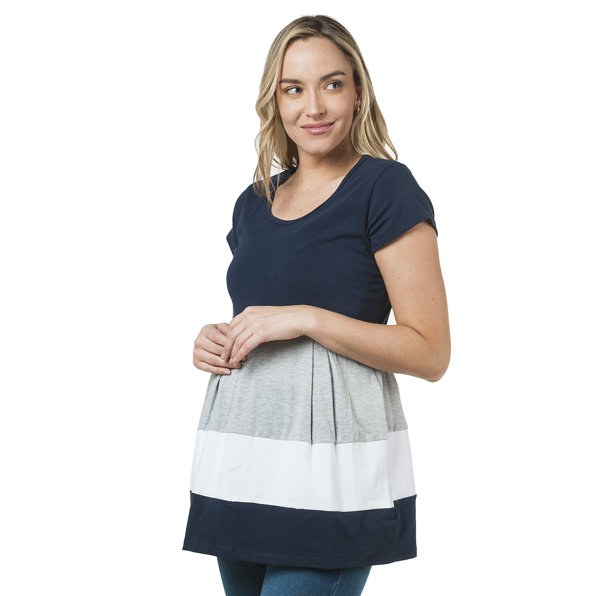 PLAYERA MATERNIDAD ALGODON