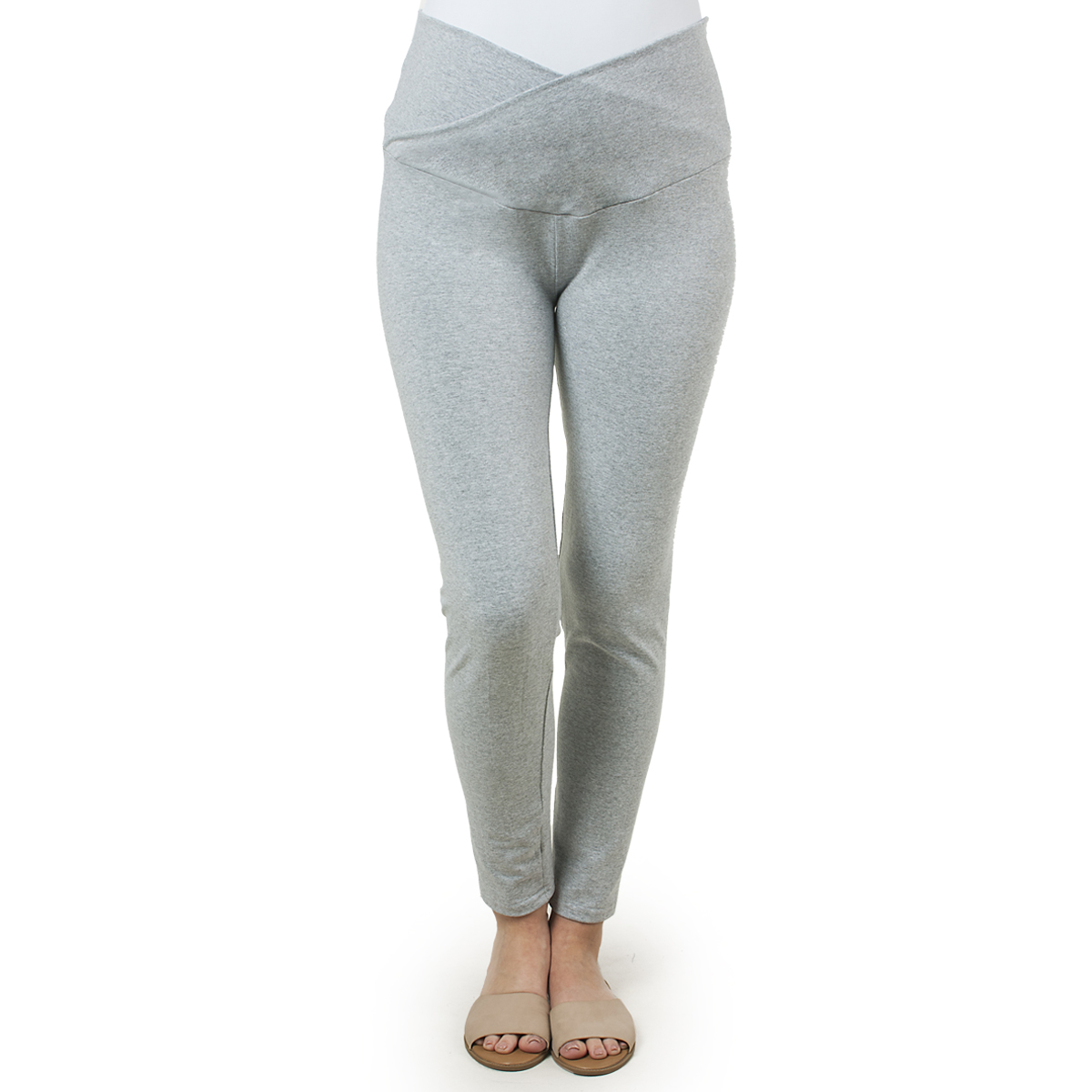 PAQUETE DE 4 LEGGINGS CRUZADOS DE MATERNIDAD