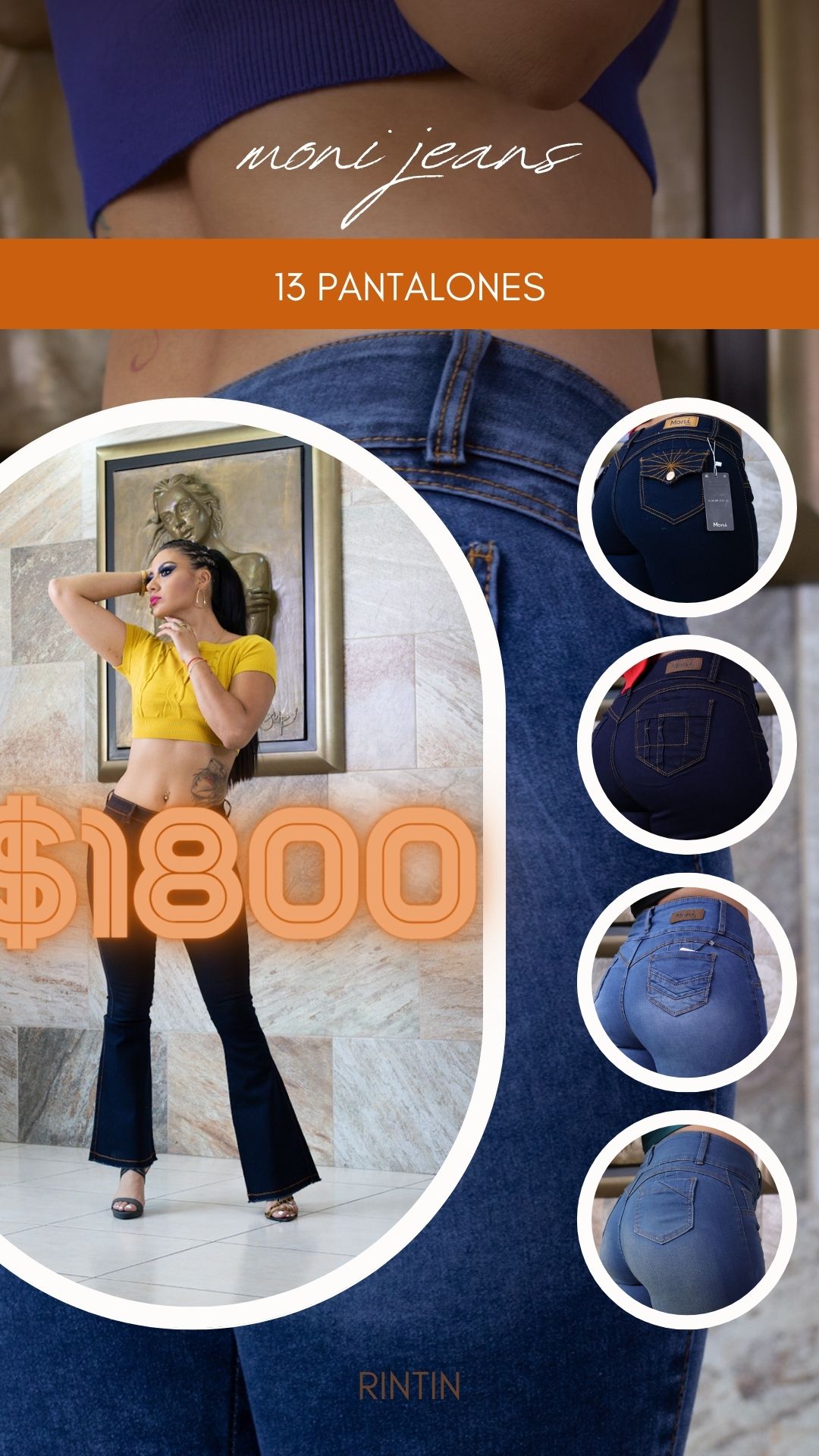 Moni Jeans - Lote de pantalones
