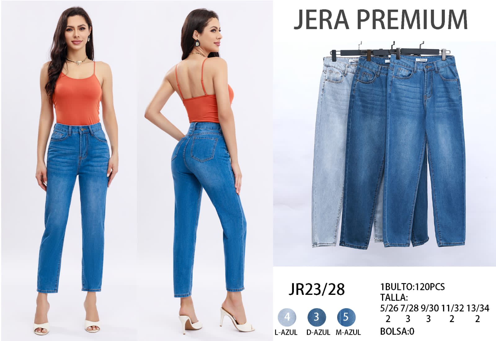 Pantalon Mezclilla JR23/28
