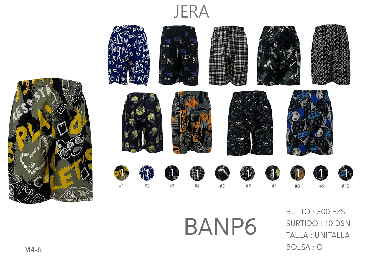 Short largo BANP6 M4-6