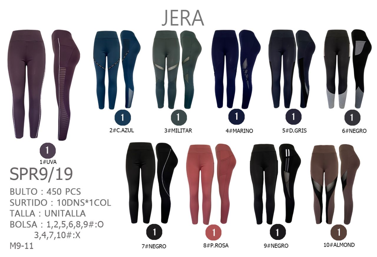 Jera-Leggings Deportiva Dama SPR9-19 M9-11
