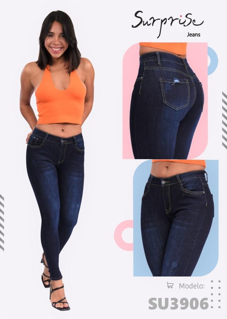 Pantalon Skinny Jeans SU3906