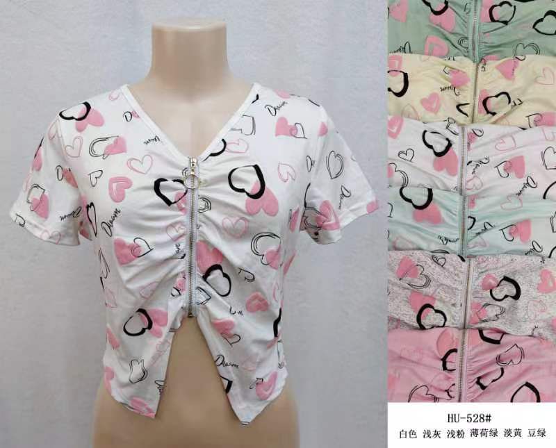 Blusa con cierre HU-528