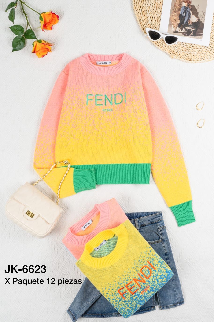 Suéter cuello redondo JK-6623