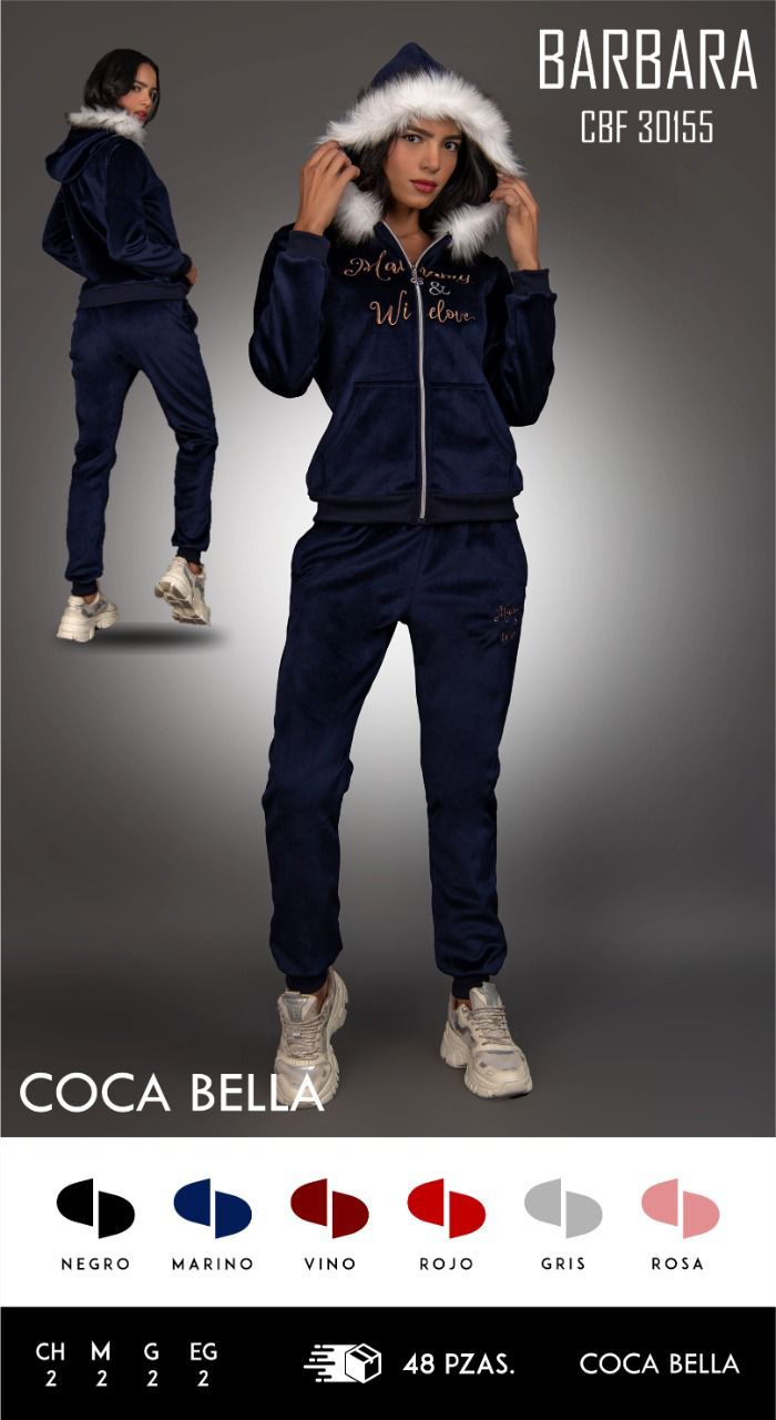 Conjunto pants y sudadera Barbara30155
