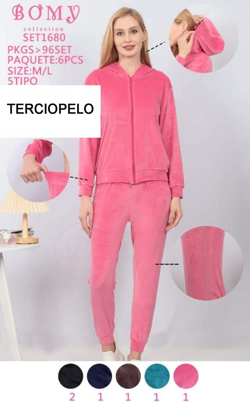 Bomy- Conjunto, pants y sudadera SET1680