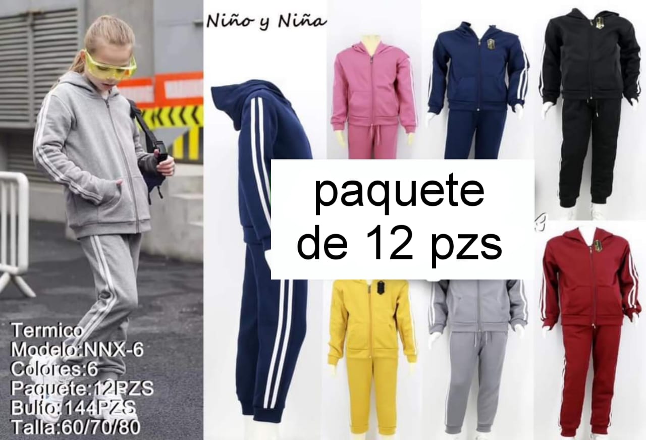 Ming Long- conjunto, pants y sudadera NNX-6