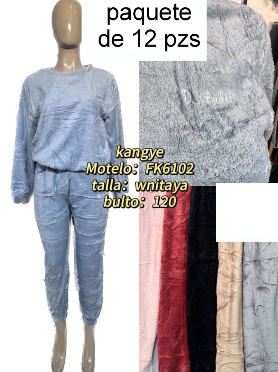 Kangye- Conjunto pantalon y sudadera FK6102