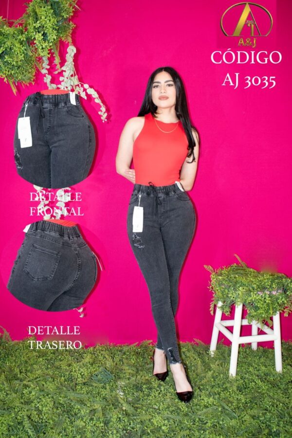 Pantalon Skinny AJ3035