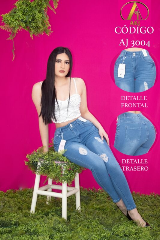 Pantalon Skinny AJ3004