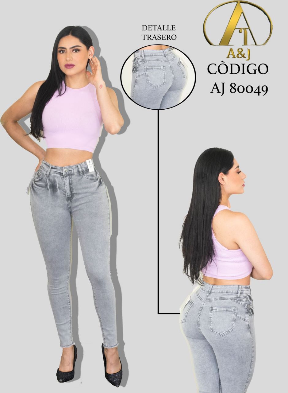 Pantalon Skinny A80049