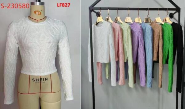 blusa  manga larga LF827
