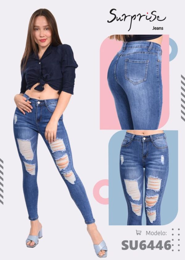 Pantalon Skinny SU6446