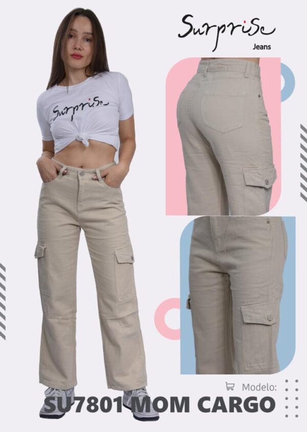 Pantalon Mom   SU7801MomCargo