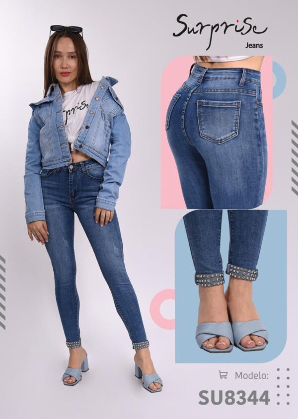 Pantalon Skinny SU8344