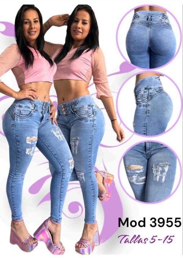 Pantalon Skinny Colombiano 3955