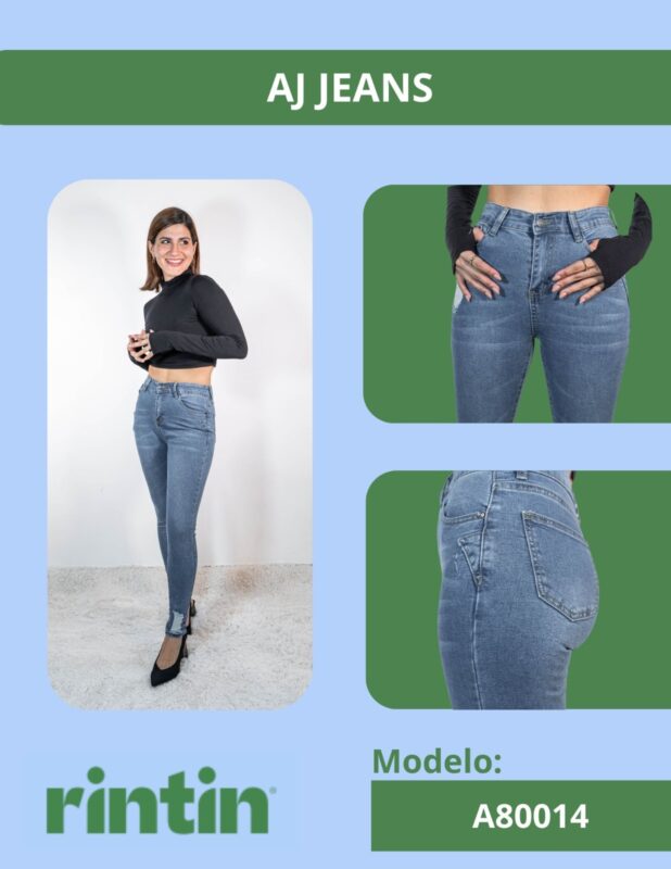 Pantalon Skinny A80014