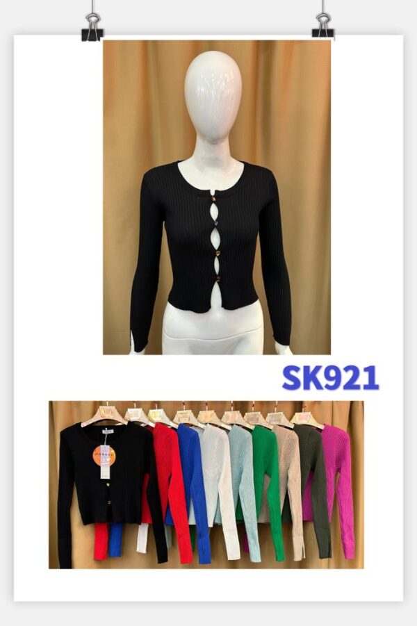 Suéter con botónes SK921