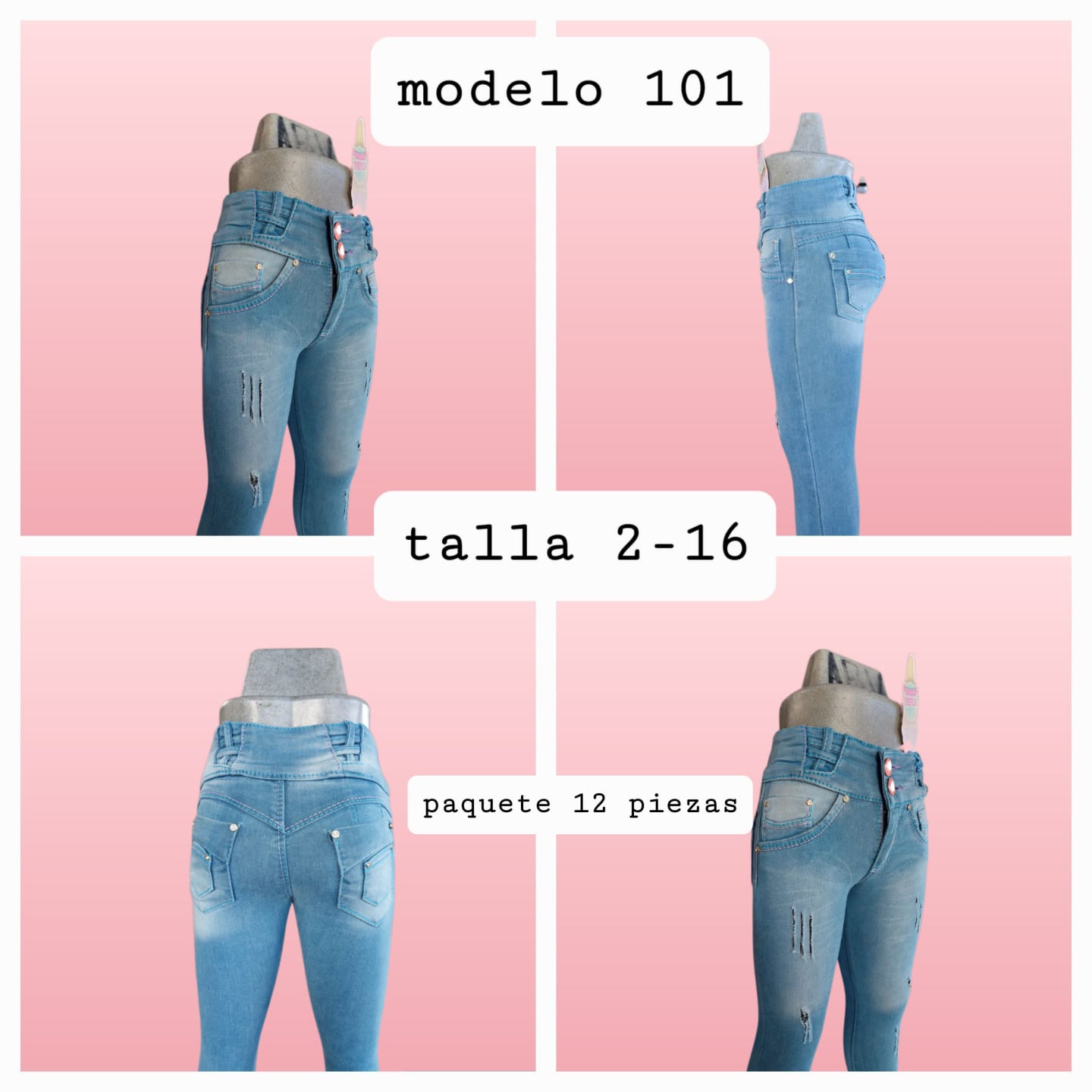 Jeans talla 12 online niña